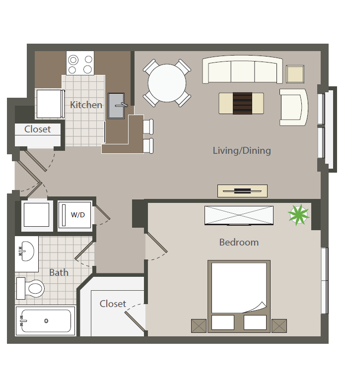 1.1N floor plan